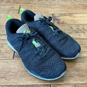 Apl TechLoom Pro Running Shoes Black / Neon Men's Size 9 / Women's 10.5